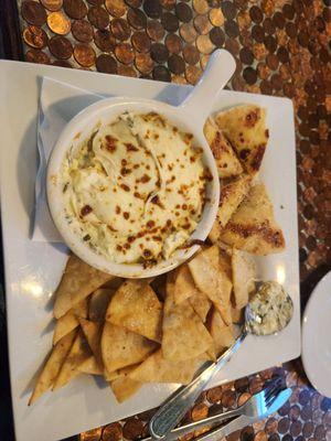 Artichoke and spinach dip