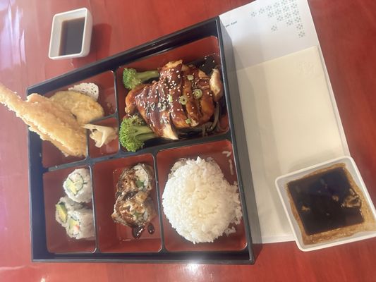 Chicken Teriyaki Bento Box Lunch