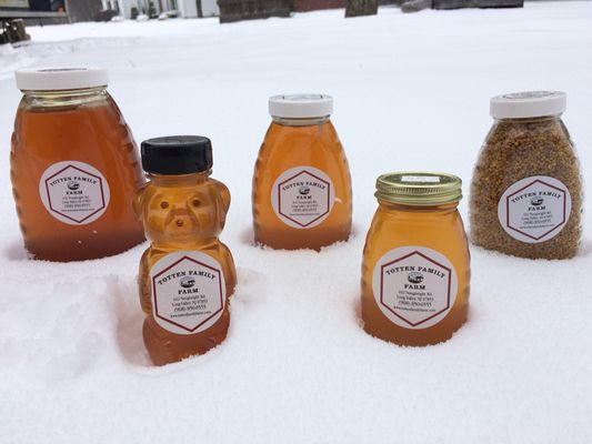 We offer local honey