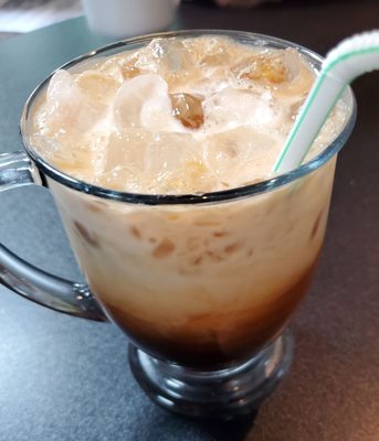 Iced Vanilla Latte