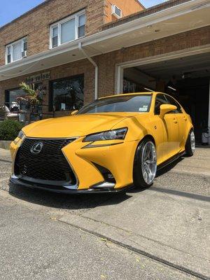 Lexus GS350 F sport in for our Principal Wash