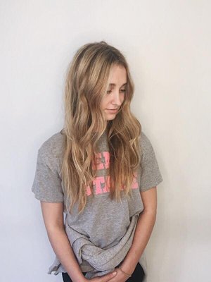 Balayage by Adria + haircut/style by Russell