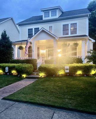 My beautiful lawn about a week before their "summer application" which killed my front yard.