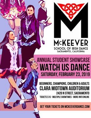 Come see our school showcase every February!!!