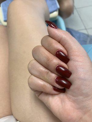 Set from LA nails taken during pedicure