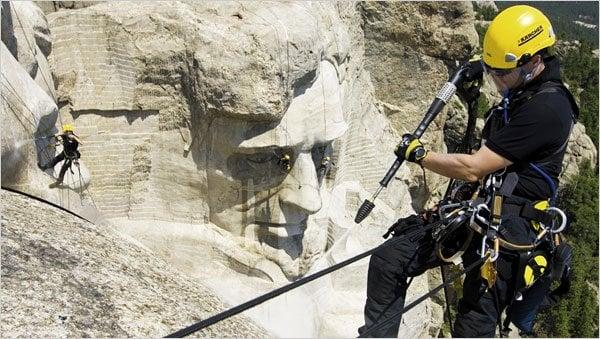 Karcher Cleaning Mt. Rushmore