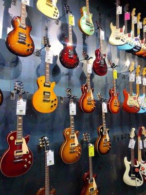 Electric Guitar Wall