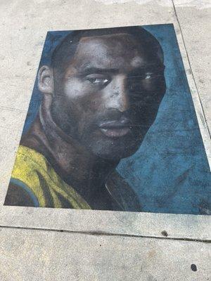 Kobe mural here by playground.