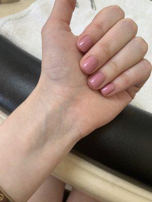 Gel manicure