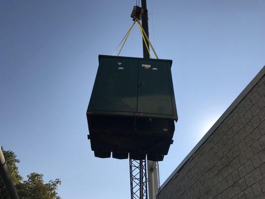 1500 KVA Transformer install