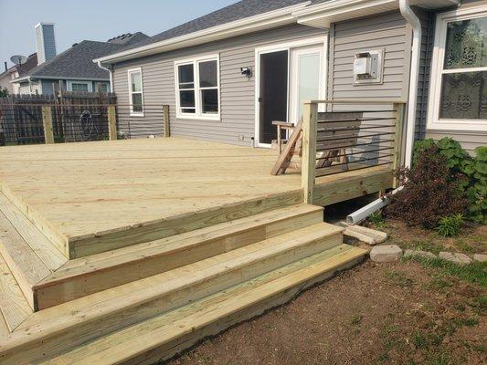 New deck in Indianola