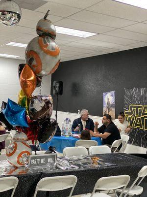 Fun Star Wars Themed Birthday!