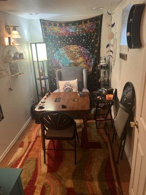 Tarot reading room