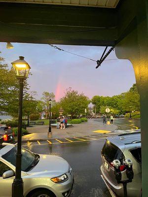 Beautiful sunset in Bar Harbor