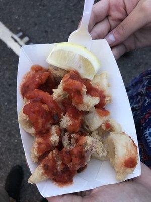 San Gennaro! Fried Calamari $6