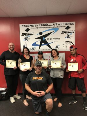 Dani K Certified Instructors and THE Jon Koga. No where else in MD. Dani K Gym & Wellness is the ONLY place in MD to get Koga