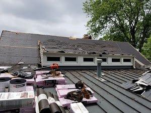 Our team went to replace a roof in Fairfax neighborhood of Warwick Ave.