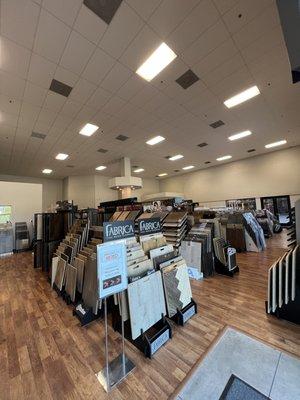 Welcome in to our expansive showroom!