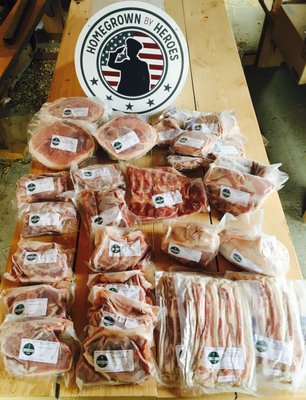 Pork, Lamb, Chicken, Turkey, and Beef fresh from Vermont