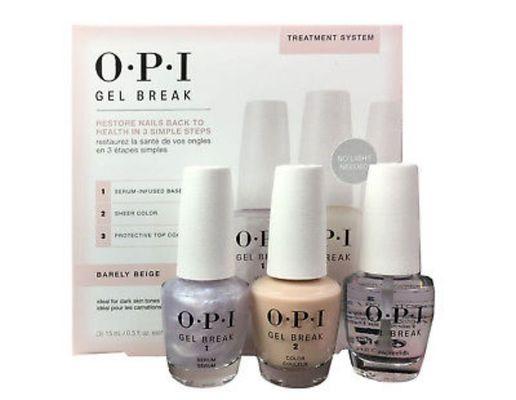 OPI GEL BREAK TREATMENT - Restores nail strengh and defends against breaking,tearing and peeling in just one week.