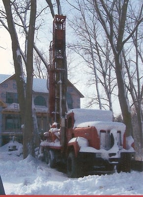 Drill Rig Winter