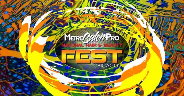 Introducing my 2016 logo motif for the 2-DAY EXTRAVAGANZA,  MetroSalonPro NaturalHairFestChicago, slated to occur July 16-17 Downtown