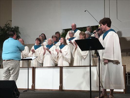 Worship choir program