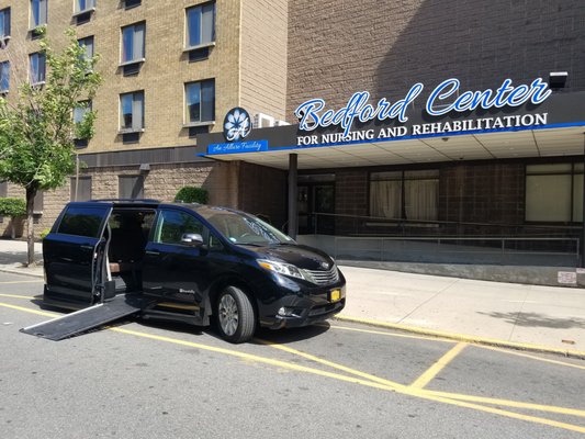 Vehudartu Luxury Wheelchair Van Spotted @ The Bedford Center in Brooklyn