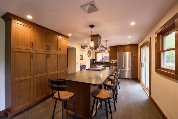 Kitchen Remodel with custom cabinetry.