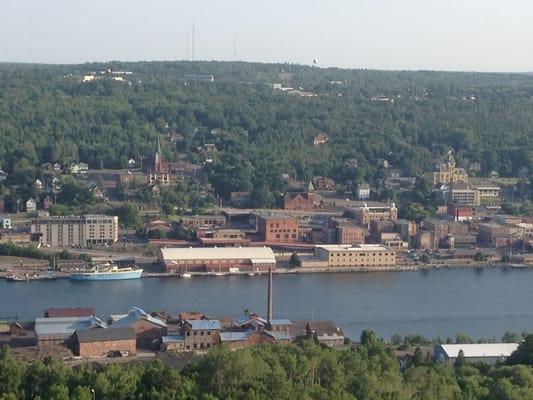 Houghton from Mt. Ripley