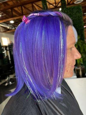 Vivid Color by Allie at Soho Salon Denton!