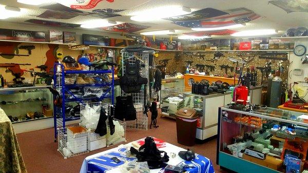 We look forward to serving all your paintball, airsoft, and air gun needs.