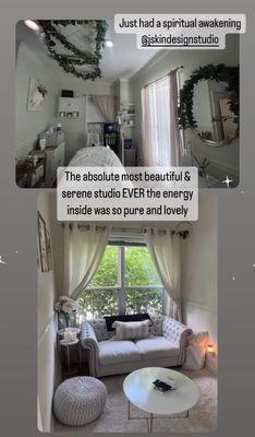 The beautiful inside!