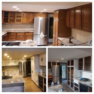 Refinishing Cabinets