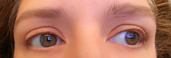 Here's actual Bella Lago "Lash Lift" results.