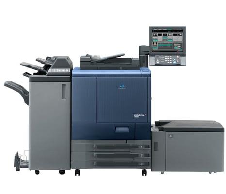 Digital Printing with our BizHub Pro 6000L 13x19 in Full-Color Press