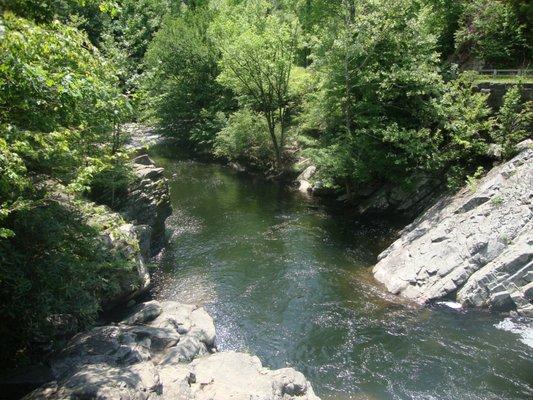 Stop at the Sinks and enjoy the scenery.