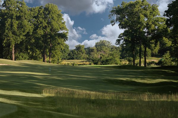 Hole #18 at Falcon Lakes Golf Club