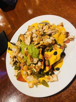 Chicken nachos