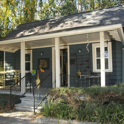 Our cute shop,  Located right across from the Summerville Post Office