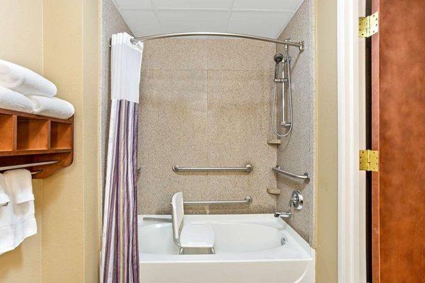 Guest room bath (accessible)