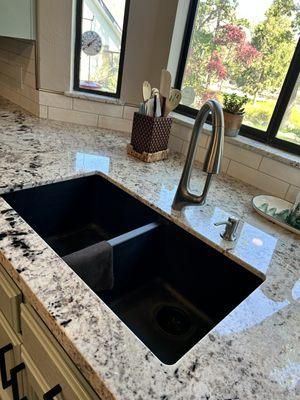 Kitchen sink area Granite