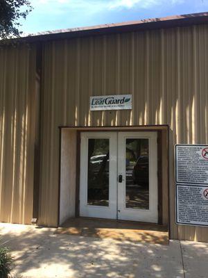 Front entrance to LeafGuard and Custom Windows by Beldon