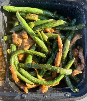 Pork and String Beans from Lunch Special