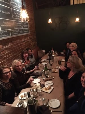 Annual Bootcamp holiday party at Avenue B. Great job last year ladies!  Kudos Jenn and Chris for hosting and amazing food!