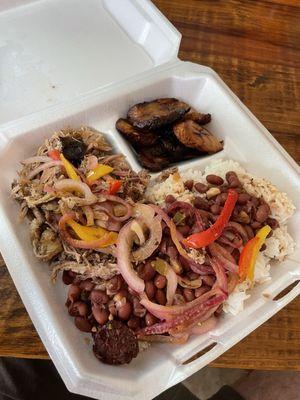 Mojo pork Cuban bowl