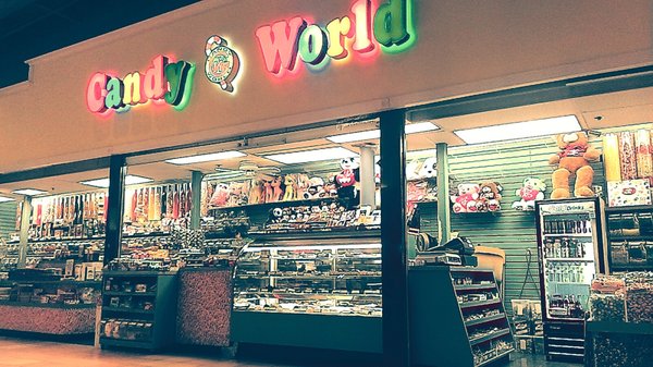 Candy World Store front and display