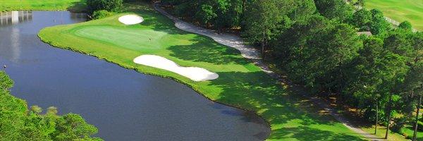 River Hills Country Club, Myrtle Beach, South Carolina - overhead view