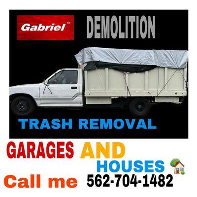 Garage and houses  Call me 562-704 -1482