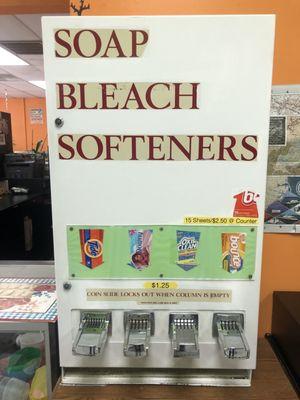 Price of soap bleach softeners